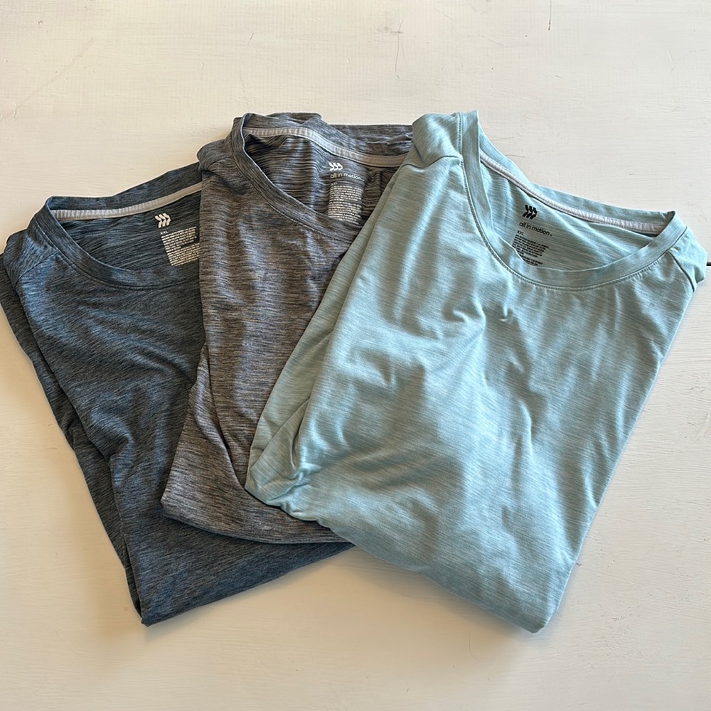 Bundle of 3 x XXL All In Motion Tshirts
